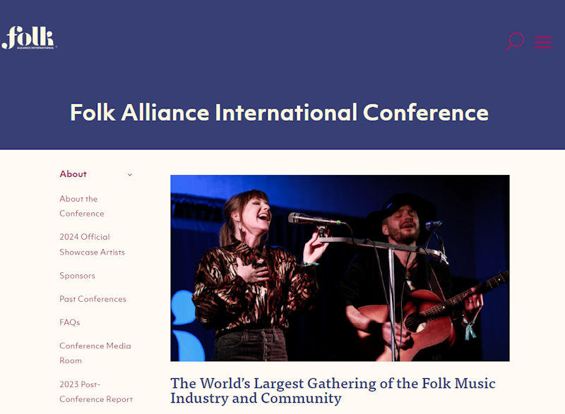 Folk Alliance International Conference