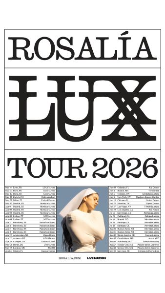 LUX Tour poster