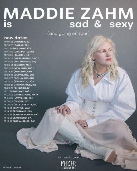 Maddie Zahm Tour Admat